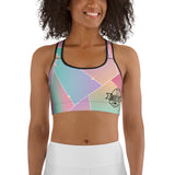 Glass Pattern - Best Fit Sports bra