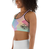 Glass Pattern - Best Fit Sports bra