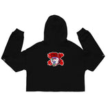 Best Fit Zombie Bear Crop Hoodie