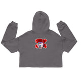 Best Fit Zombie Bear Crop Hoodie