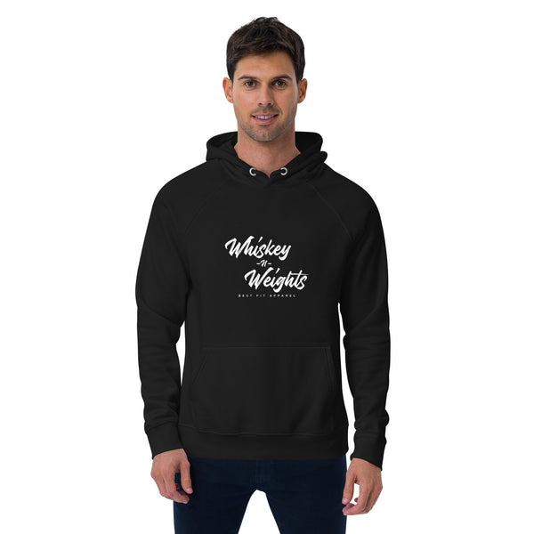 Best Fit Apparel - Whiskey & Weights - Unisex eco raglan hoodie