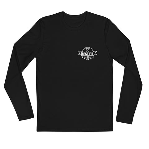 Best Fit - Believe In Yourself Long Sleeve Fitted Crew